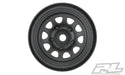 Pro-Line 2797-03 Black Plastic Keystone 1.55" Internal Beadlock Crawler Wheels 2 Pack