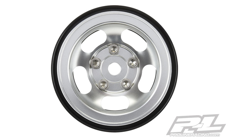 Pro-Line 2798-00 Aluminum Composite Slot Mag 1.55" Internal Beadlock Crawler Wheels 2 Pack