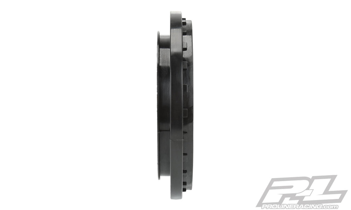 Pro-Line 2803-03 Black Showtime Front Runner 2.2"/2.7" Drag Wheels 2 Pack