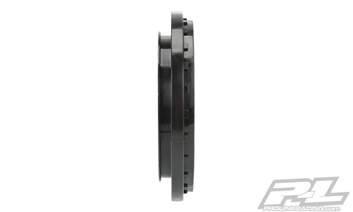 Pro-Line 2803-03 Black Showtime Front Runner 2.2"/2.7" Drag Wheels 2 Pack