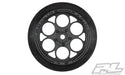 Pro-Line 2803-03 Black Showtime Front Runner 2.2"/2.7" Drag Wheels 2 Pack