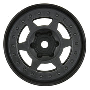 Pro-Line 2809-03 1.9" Holcomb Bead-Loc Crawler Wheels Black 2 Pack