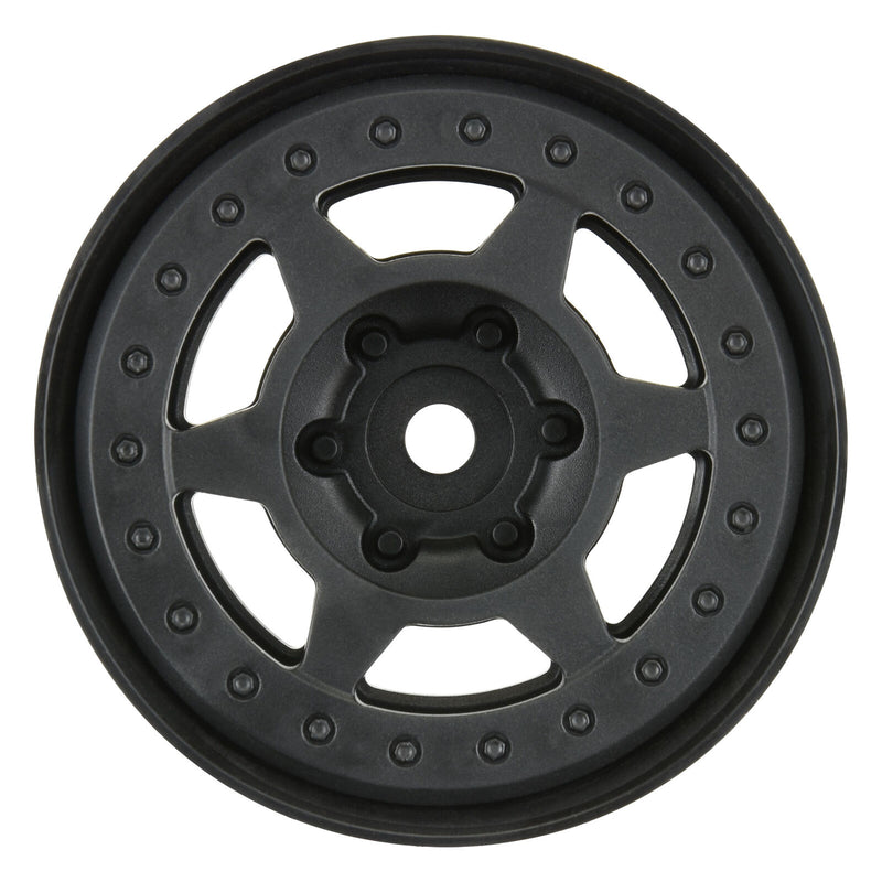 Pro-Line 2809-03 1.9" Holcomb Bead-Loc Crawler Wheels Black 2 Pack