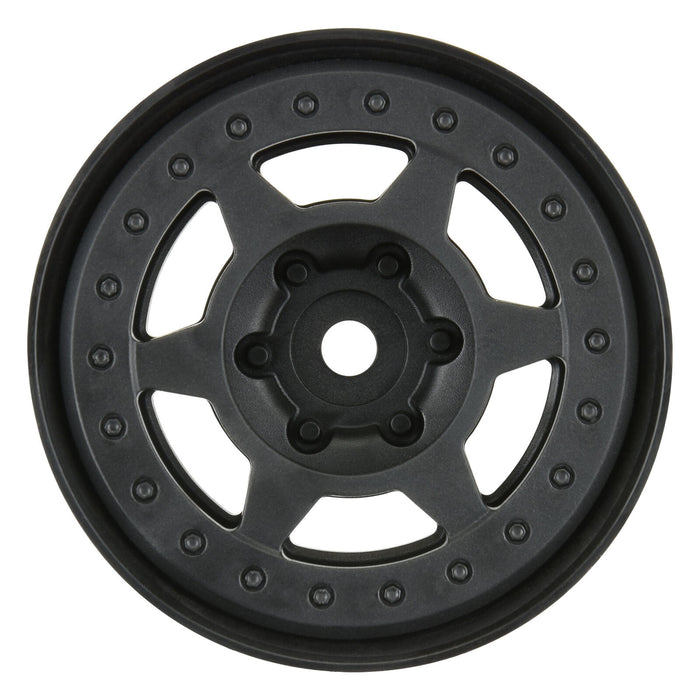Pro-Line 2809-03 1.9" Holcomb Bead-Loc Crawler Wheels Black 2 Pack