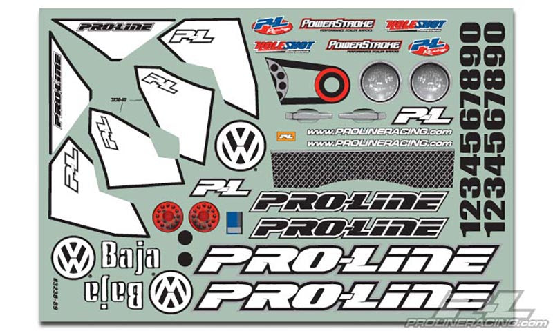 Pro-Line 3238-62 Baja Bug Body for Slash