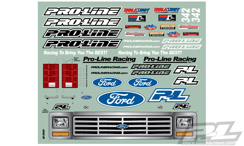 Pro-Line 3423-00 1981 Ford Bronco Clear Body for SC10 and Slash