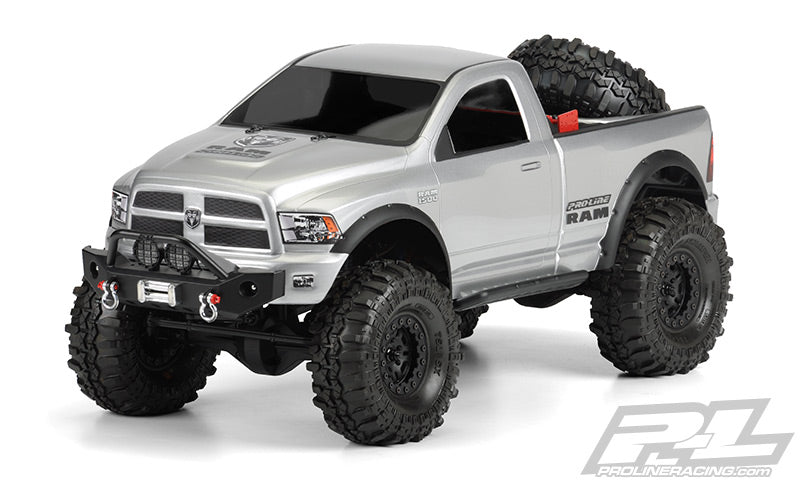 Pro-Line 3434-00 Dodge Ram 1500 Truck Clear Body Fits 12.3 WB Crawler