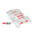 Pro-Line 3458-17 Pre-Cut Flo-Tek Fusion Clear Body for Slash SC10 and Others