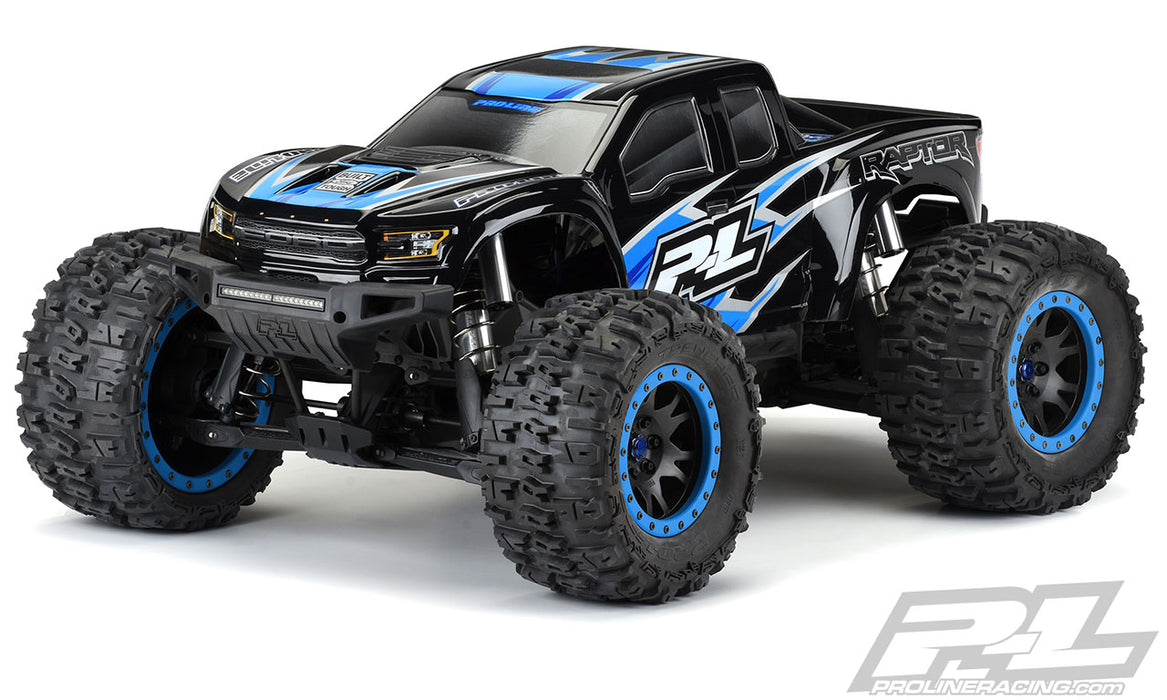 Pro-line 3482-18 2017 Ford F-150 Tough Color Black Raptor Body for X-Maxx 