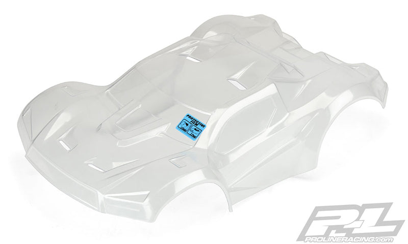 Pro-Line 3498-17 Pre-Cut MT Fusion Clear Body for Slash with 2.8 Tires