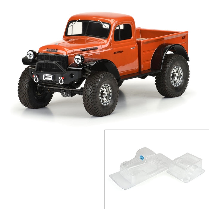 Pro-Line 3499-00 1946 Dodge Power Wagon Clear Crawler Body 12.3 Wheelbase