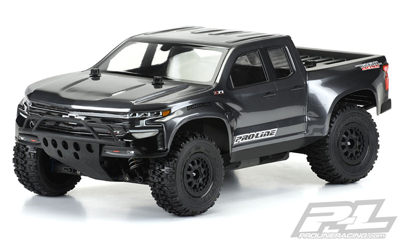 Pro-Line 3512-00 Pre-Cut 2019 Chevy Silverado Trail Boss True Scale Clear Body for Slash SC10