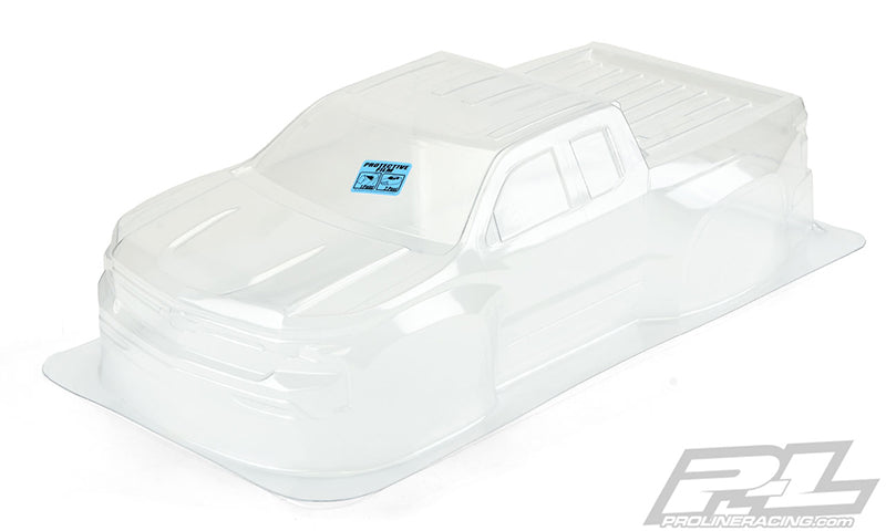Pro-Line 3512-00 Pre-Cut 2019 Chevy Silverado Trail Boss True Scale Clear Body for Slash SC10