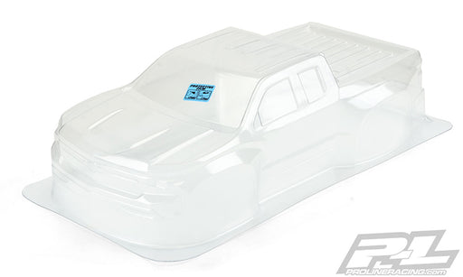 Pro-Line 3512-00 Pre-Cut 2019 Chevy Silverado Trail Boss True Scale Clear Body for Slash SC10