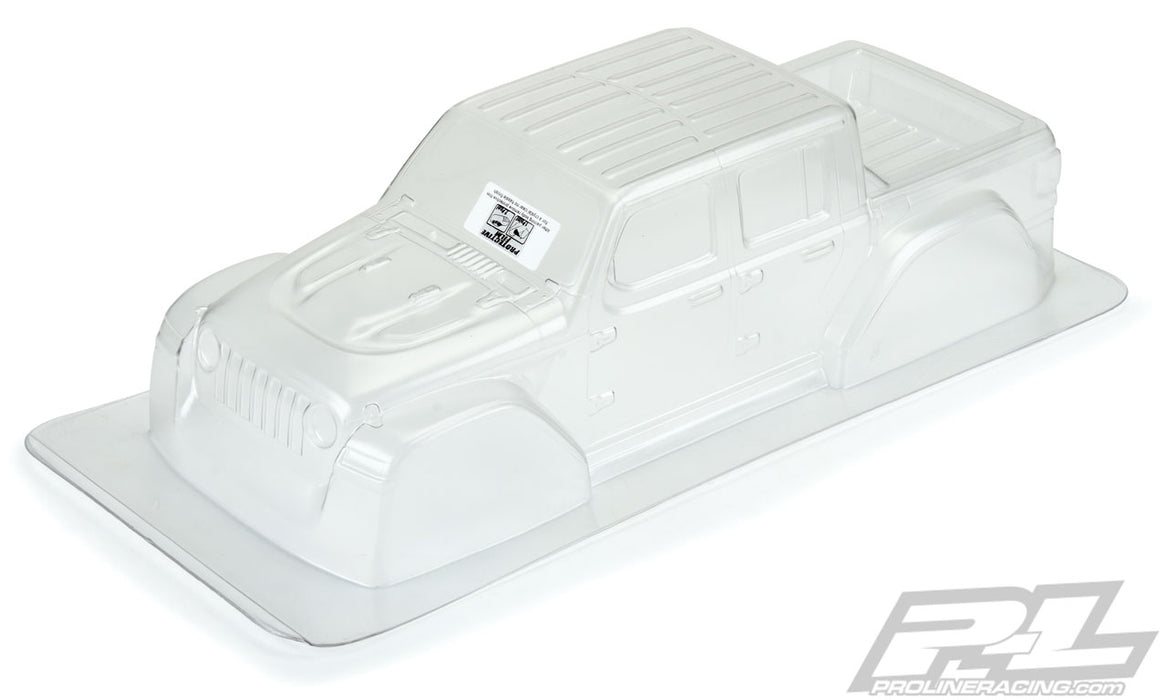 Pro-Line 3535-00 Jeep Gladiator Clear Body for 12.3 WB Crawler