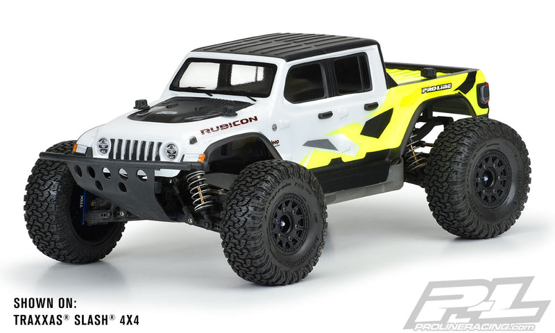 Pro-Line 3542-00 Jeep Gladiator Clear Body for SCT Slash 2WD and 4x4 (Maxx 4S with 6370)