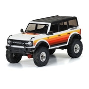 Pro-Line 3570-00 2021 4 Door Bronco Clear Body 1/10 Crawlers with 12.3" Wheelbase