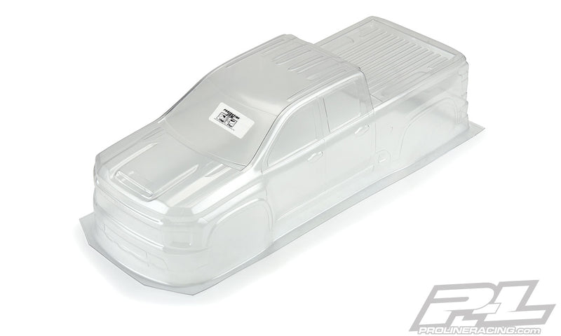 Pro-Line 3582-00 2021 Chevy Silverado Clear Body for E-Revo 2.0 and Maxx 4S