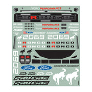 Pro-Line 3586-00 Bronco R Clear Body for Slash and other Short Course Trucks