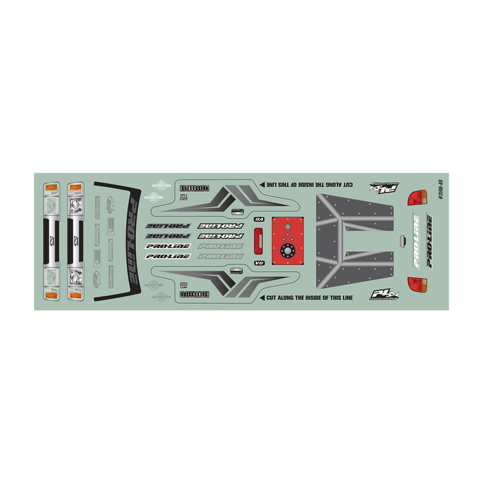 Pro-Line 3596-00 Cliffhanger Performance Clear Body for SCX24 Crawler