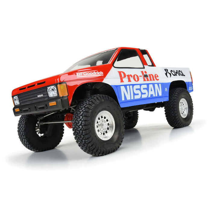 Pro-Line 3608-00 1987 Nissan Hardbody D21 Clear Body for 12.3 WB Crawler