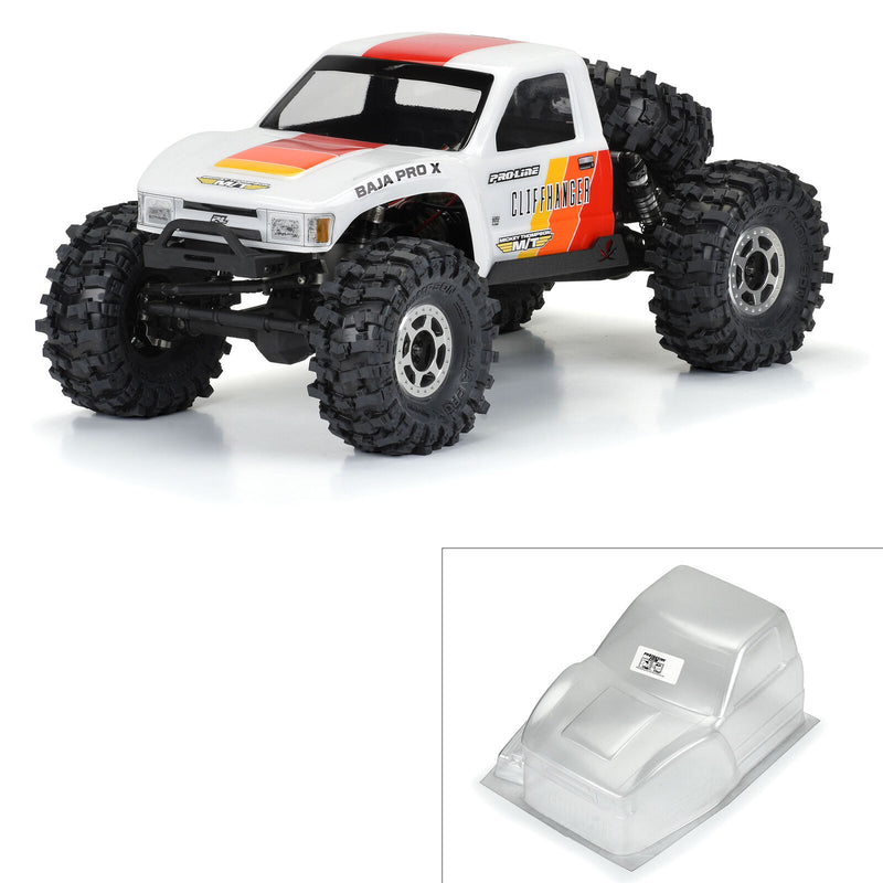 Pro-Line 3615-00 Cliffhanger Cab Only Clear Body for 12.3 Wheelbase Crawlers
