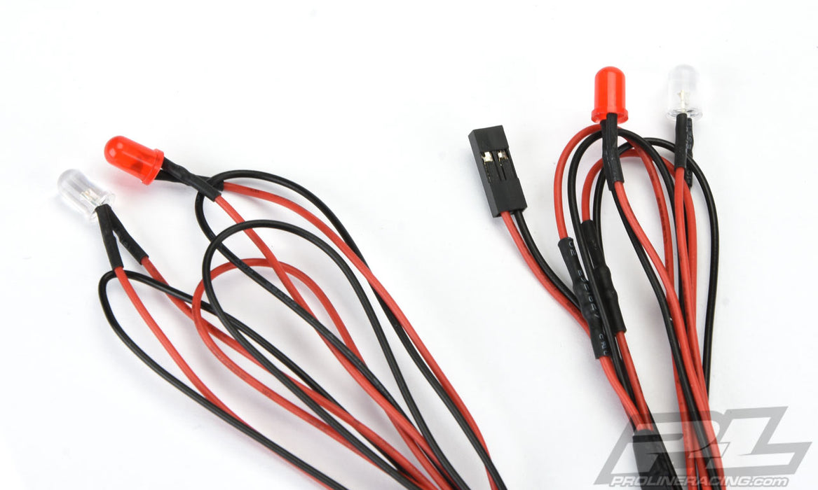 Pro-Line 6317-00 LED Headlight and Tail Light Kit for Crawlers