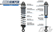 Pro-Line 6343-00 Big Bore Scaler Shocks 90-95mm for most 1/10 Crawlers