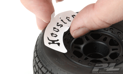 Pro-Line 6344-00 Hoosier Refresh Paint Stencil