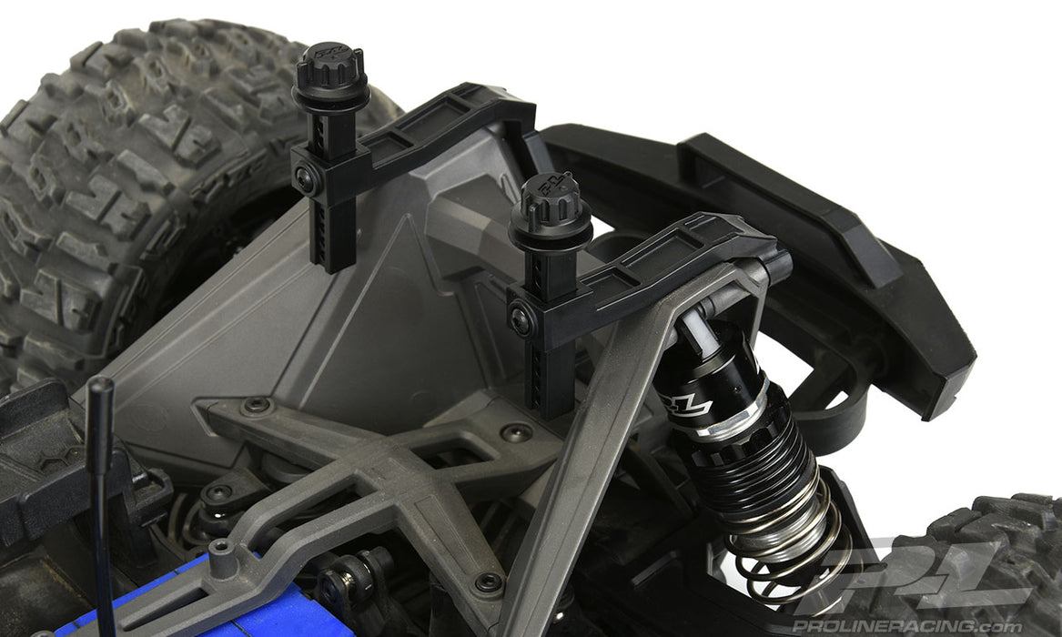 Pro-Line 6370-00 Extended Front and Rear Body Mounts for Maxx