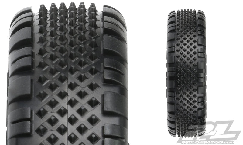 Pro-Line 8278-104 Prism 2.2" Z4 (Soft Carpet) Front Buggy Tires 1 Pair