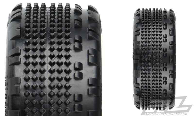 Pro-Line 8284-104 Prism 2.2" Z4 (Soft Carpet) Front Buggy Tires 1 Pair