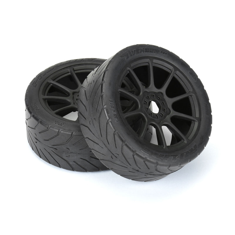 Pro-Line 9069-21 Avenger HP S3 Soft Belted 1:8 Buggy Tires Mounted 2 Pack
