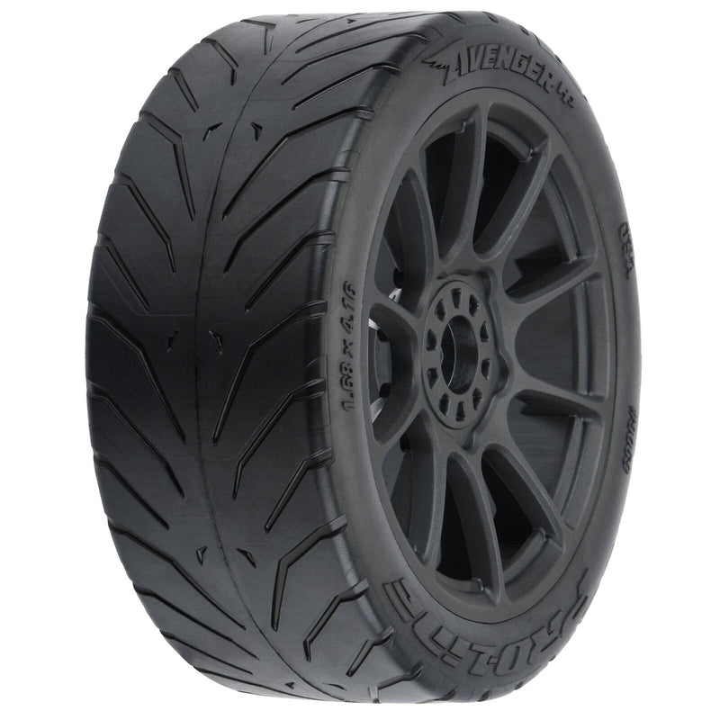 Pro-Line 9069-21 Avenger HP S3 Soft Belted 1:8 Buggy Tires Mounted 2 Pack