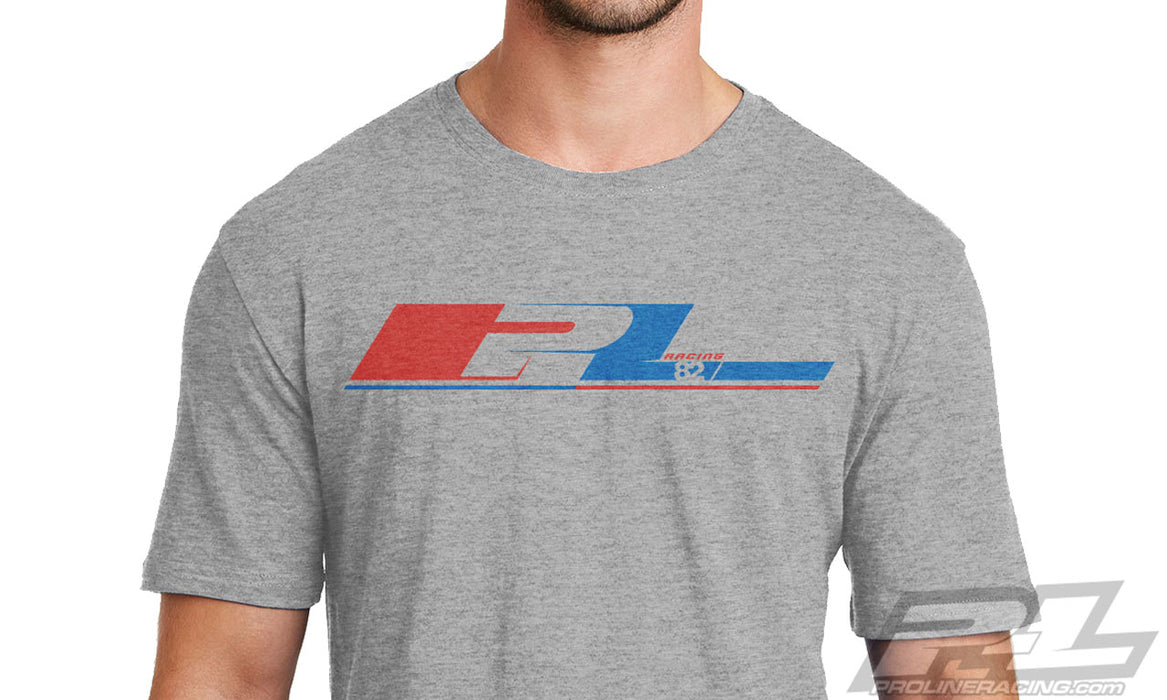 Pro-Line 9836-04 82 Rewind Light Gray T-Shirt XL