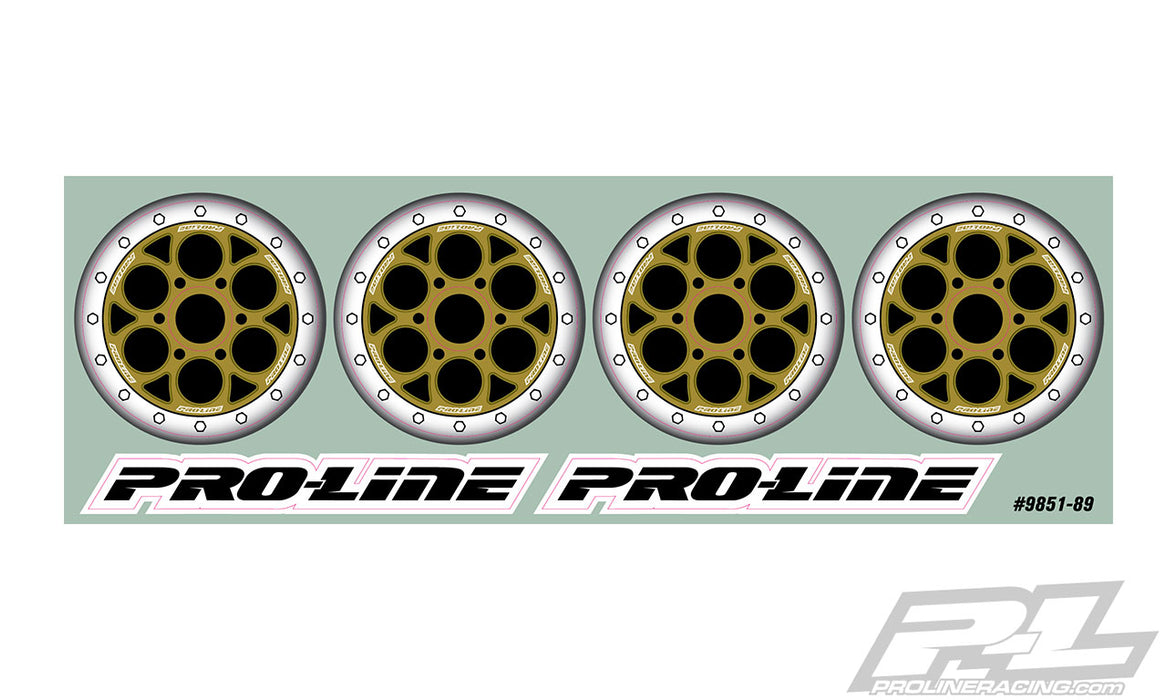 Pro-Line 9851-00 Bi-Metallic Wheel Dots for Sprint Car Wheels