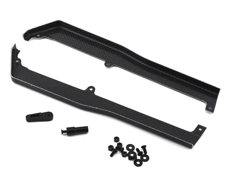 Protek RC 1802 Associated B74.1 Carbon Fiber Side Guards