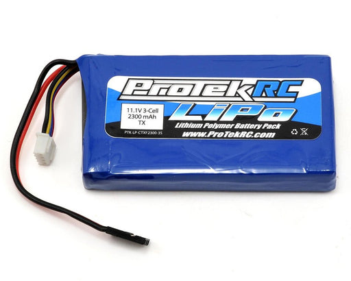 Protek RC 5172 11.1V 2300mAh 3PK/M11 LiPo Transmitter Battery Pack
