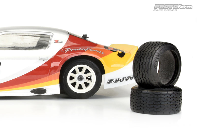 PROTOForm 10139-18 VTA Rear Tires Mounted on 31mm Black Wheels 1 Pair