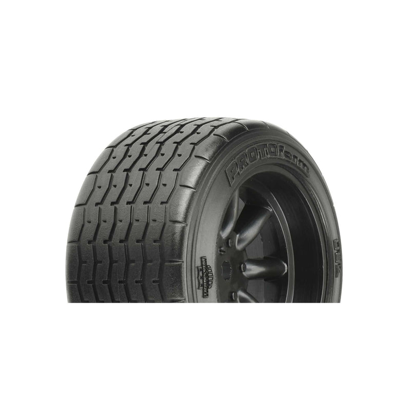 PROTOForm 10139-18 VTA Rear Tires Mounted on 31mm Black Wheels 1 Pair