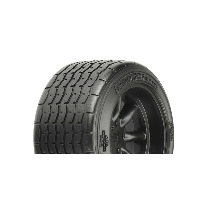 PROTOForm 10139-18 VTA Rear Tires Mounted on 31mm Black Wheels 1 Pair