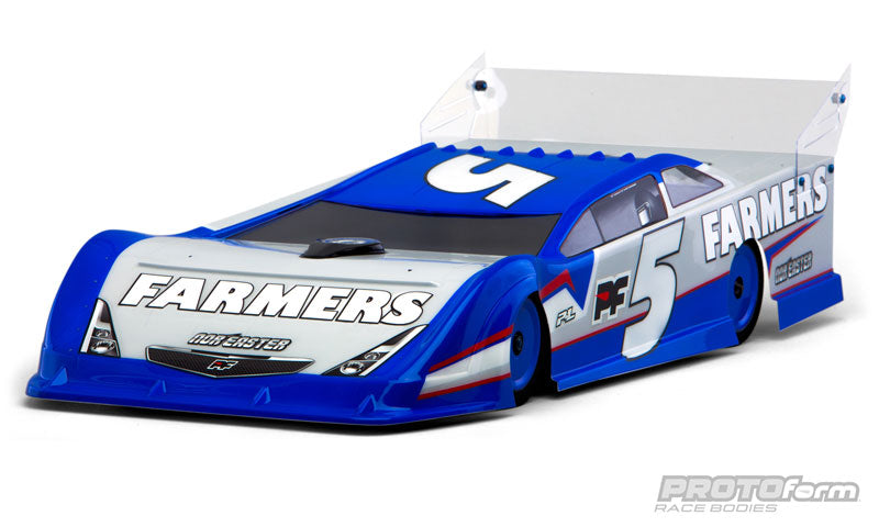 PROTOForm 1238-30 Nor'Easter Clear Body for Dirt Oval Late Model