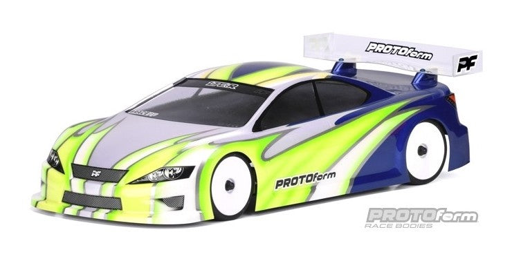 PROTOForm 1505-22 LTC-R (Rubber) PRO-Lite Weight Clear Body for 190mm Touring Car