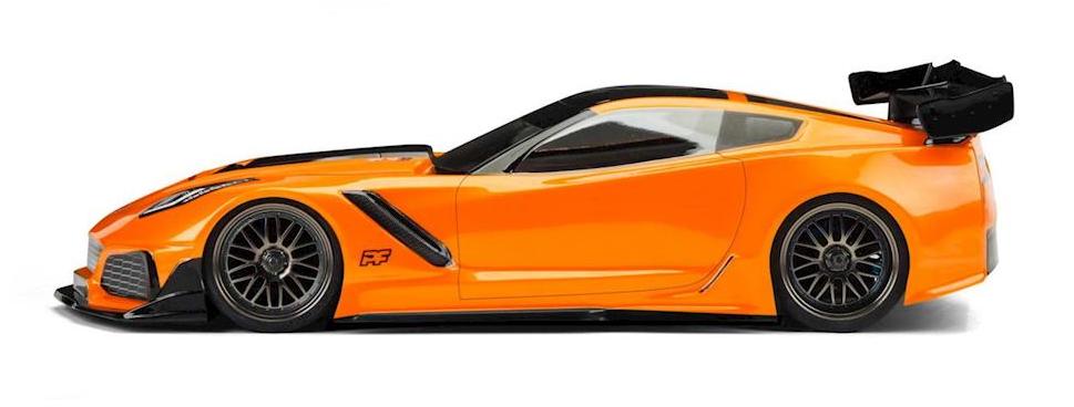 PROTOForm 1563-25 Chevrolet Corvette ZR1 PRO-Lite Weight Clear Body for 190mm Touring Car