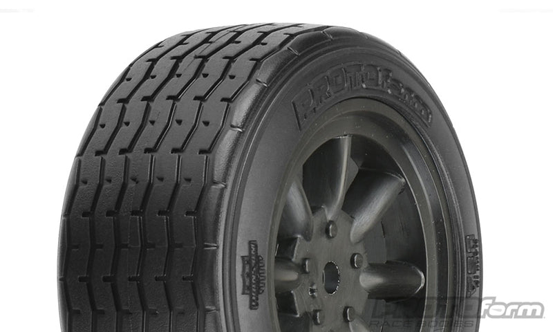 PROTOForm 10140-18 VTA Front Tires Mounted on 26mm Black Wheels 1 Pair