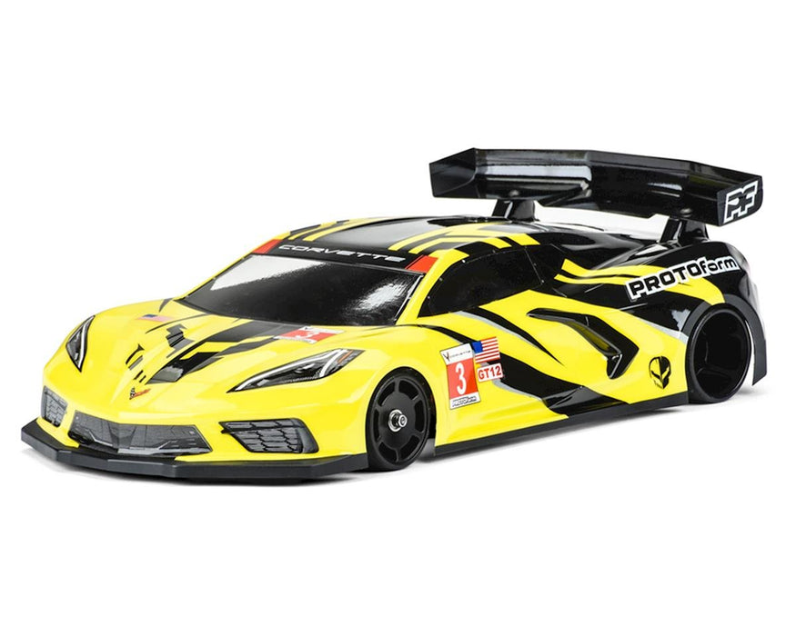 PROTOForm 1575-20 Chevrolet Corvette C8 Clear Body for 1/12 GT Car