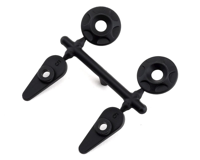 PROTOForm 1730-03 Black 1/10 Touring Car TC Wing Mount Set