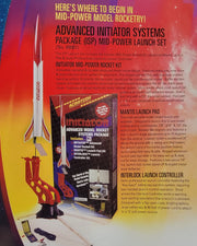 Quest 1408 Quick-Q Flying Model Rocket Complete Starter Set (Ships USPS Ground Only)