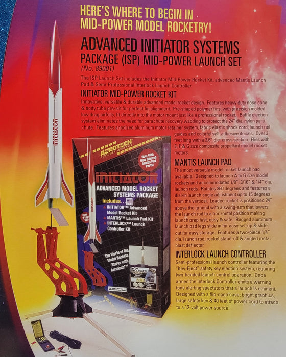 Quest 1408 Quick-Q Flying Model Rocket Complete Starter Set (Ships USPS Ground Only)