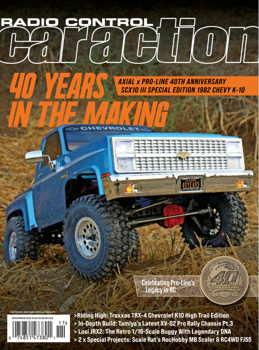Radio Control Car Action Magazine November 2022